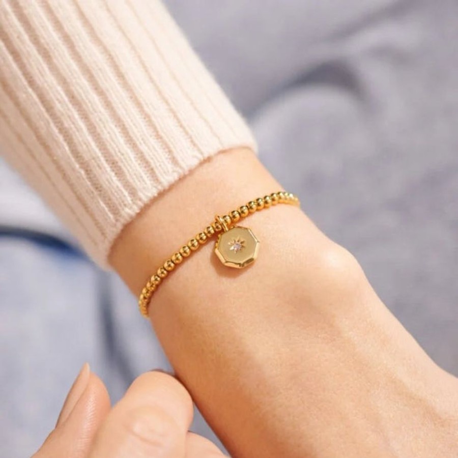 Jewellery & Accessories Joma Jewellery | Joma Jewellery - Gold A Little My Sister Bracelet