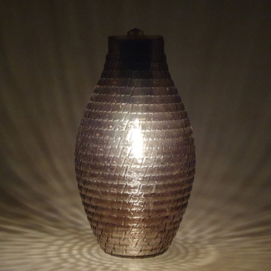 Homeware Cello Cello Lamps | Cello Diamond Barrel Lamp - Brown