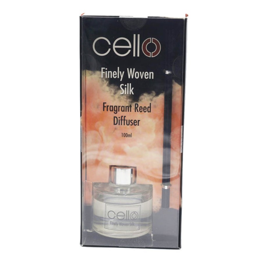 Home Fragrance Cello Reed Diffusers | Cello Fragrant Reed Diffuser - Finely Woven Silk