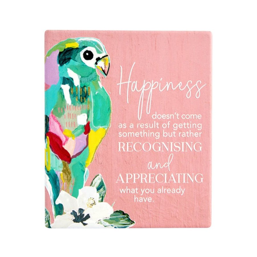 Homeware Splosh Plaques | Splosh - Talulah Happiness Verse