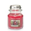 Home Fragrance Yankee Medium Candle Jars | Yankee Candle Red Raspberry Medium Jar