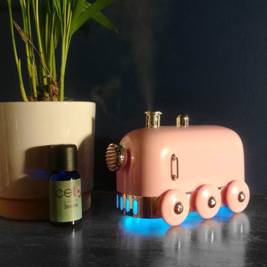 Home Fragrance Cello Ultrasonic Diffusers | Cello Ultrasonic Diffuser - Pink Train Usb