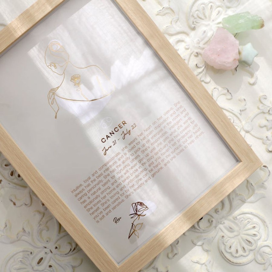 Homeware Splosh Frames | Splosh Mystique Framed Zodiac Print - Cancer