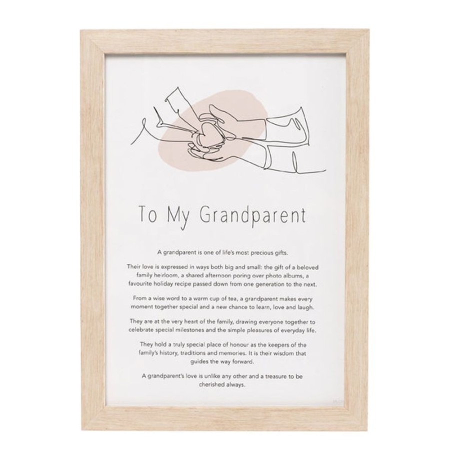 Homeware Splosh Frames | Splosh Gift Of Words - To My Grandparent