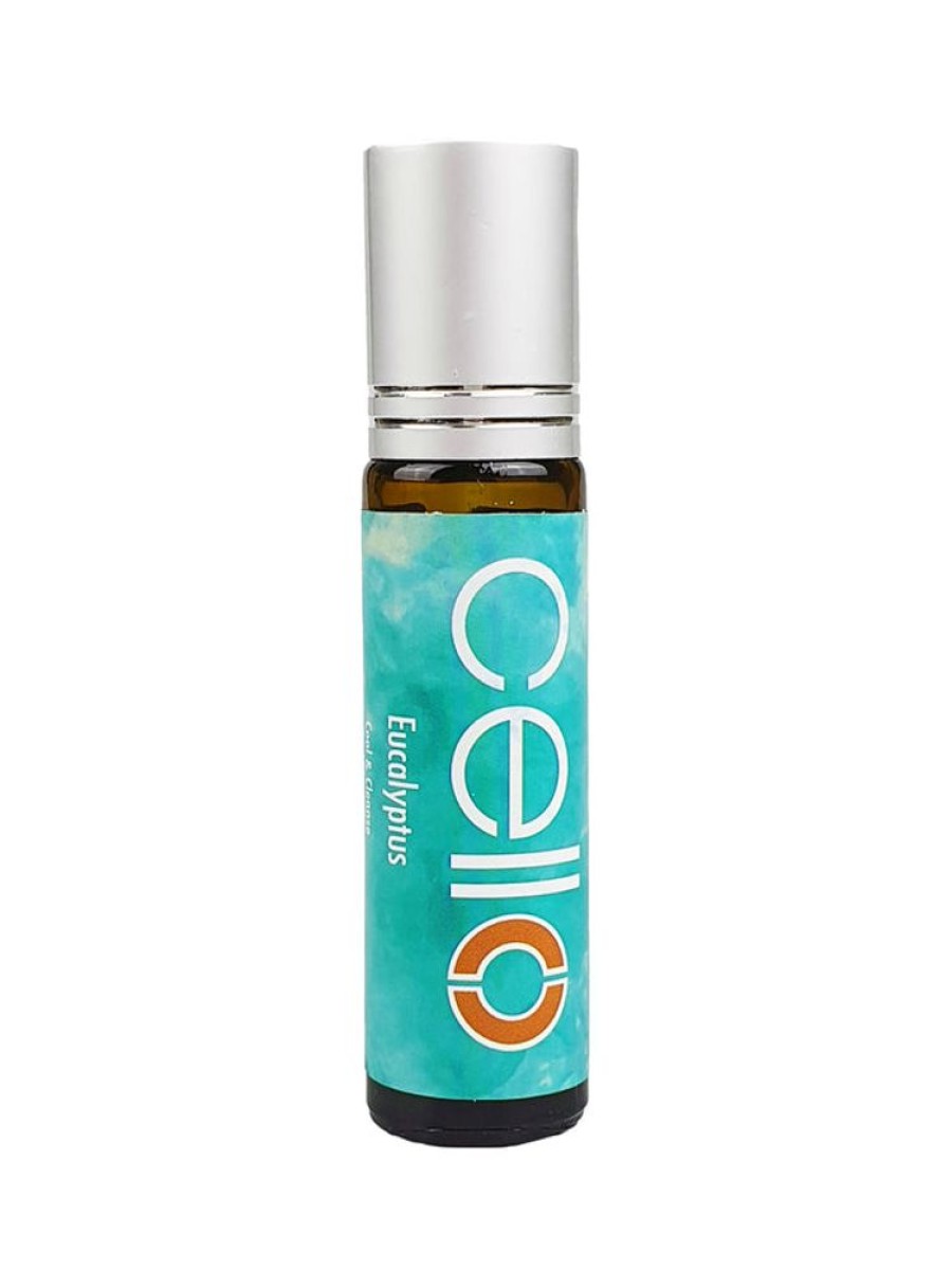 Home Fragrance Cello Roll-On Oils | Cello Essential Oil Roll On - Eucalyptus