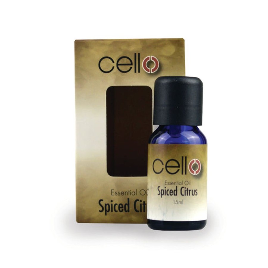 Home Fragrance Cello 15Ml Fragrance Oils | Cello Fragrance Oil Spiced Citrus