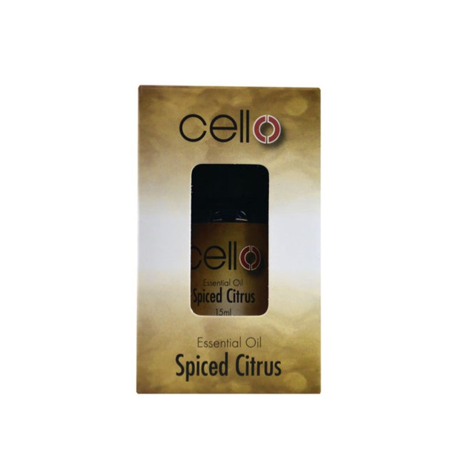 Home Fragrance Cello 15Ml Fragrance Oils | Cello Fragrance Oil Spiced Citrus