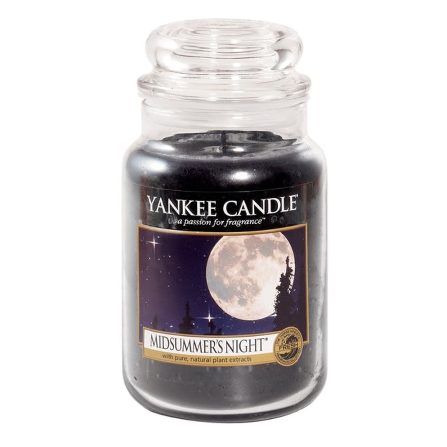 Home Fragrance Yankee Large Candle Jars | Yankee Candle Midsummers Night Large Jar