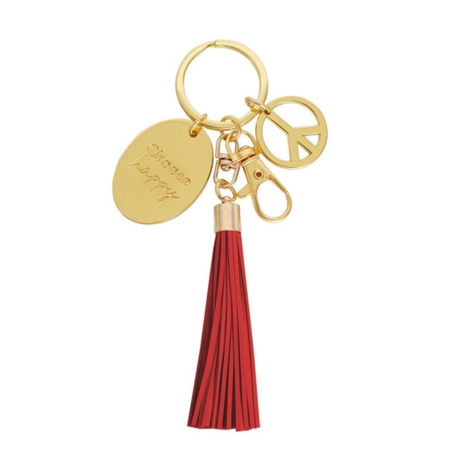 Jewellery & Accessories Splosh | Splosh - Inspirational Keychain Happy