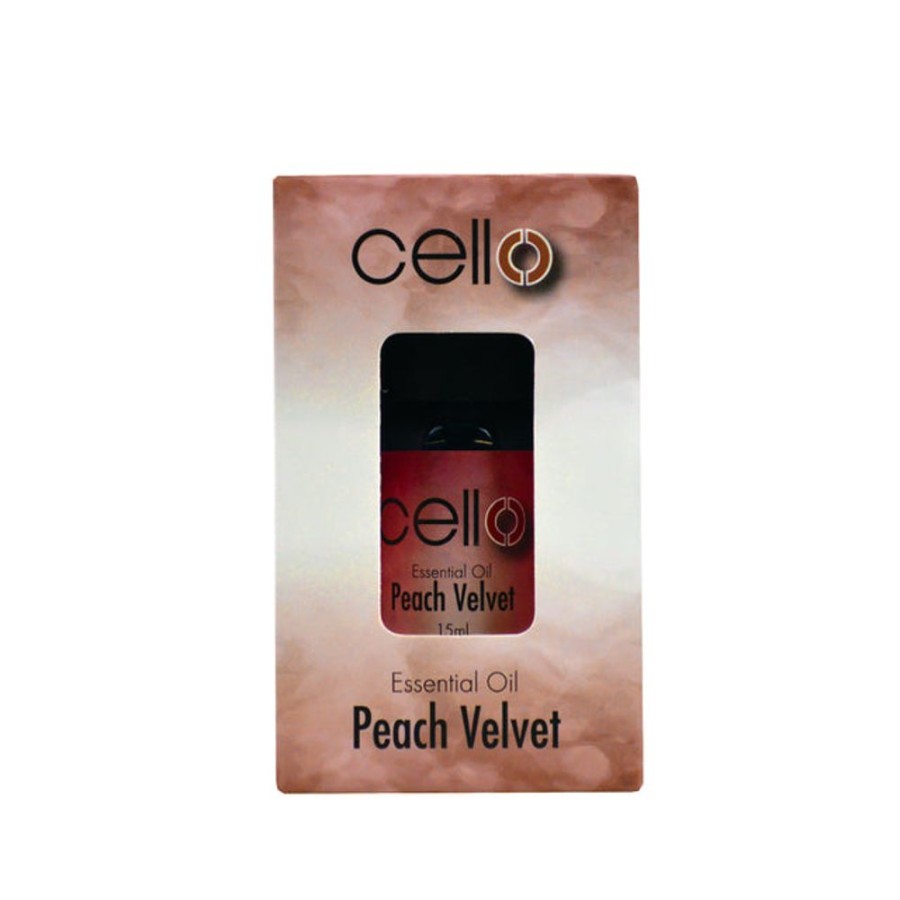 Home Fragrance Cello 15Ml Fragrance Oils | Cello Fragrance Oil Peach Velvet