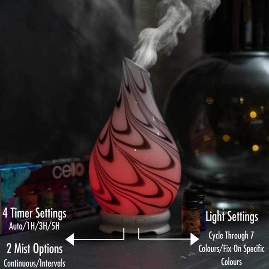 Home Fragrance Cello Ultrasonic Diffusers | Cello Ultrasonic Diffuser - Galaxy Swirls