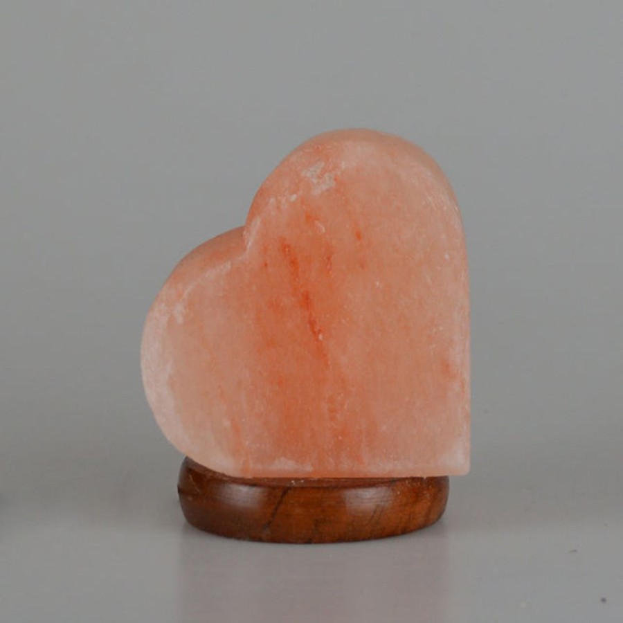 Homeware The Salt Of Life Himalayan Salt Lamps | The Salt Of Life - Himalayan Heart Salt Lamp Usb