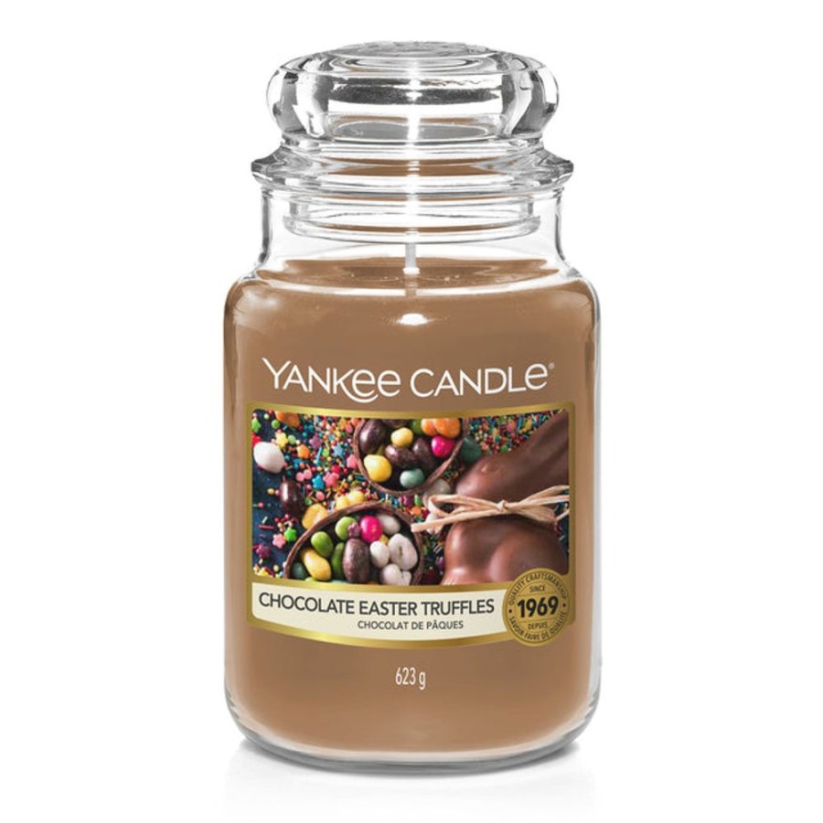 Home Fragrance Yankee Large Candle Jars | Yankee Candle Large Jar - Chocolate Easter Truffles