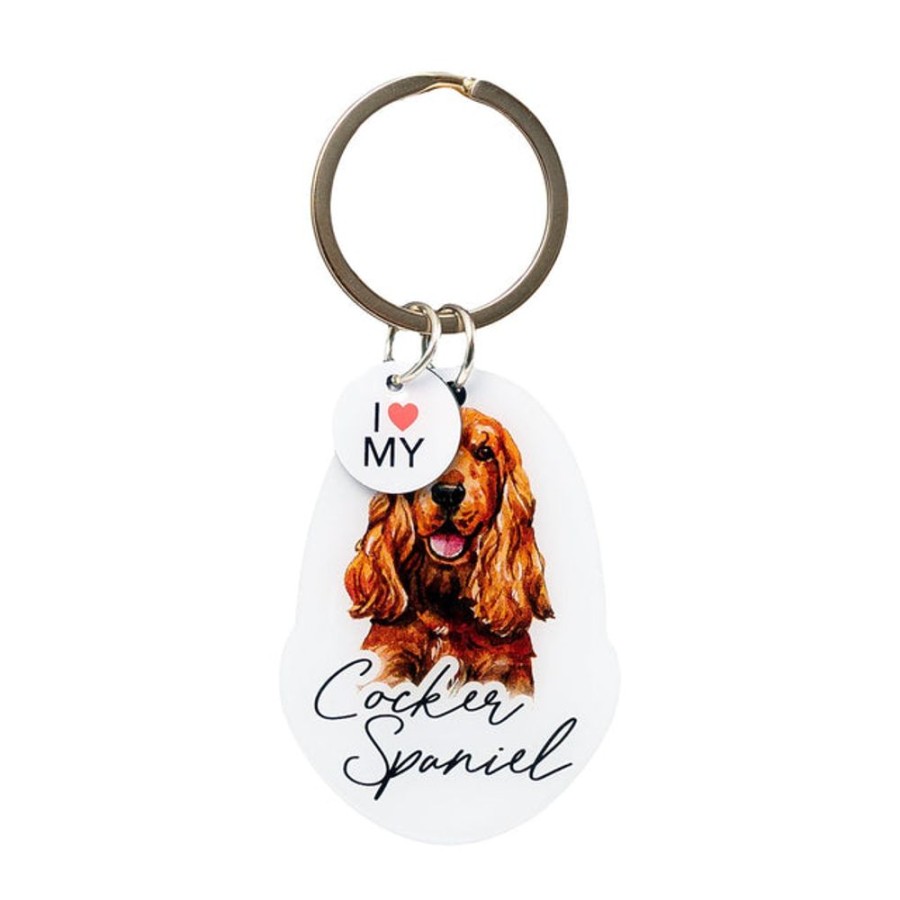 Jewellery & Accessories Splosh | Splosh Pet Keyring - Cocker Spaniel