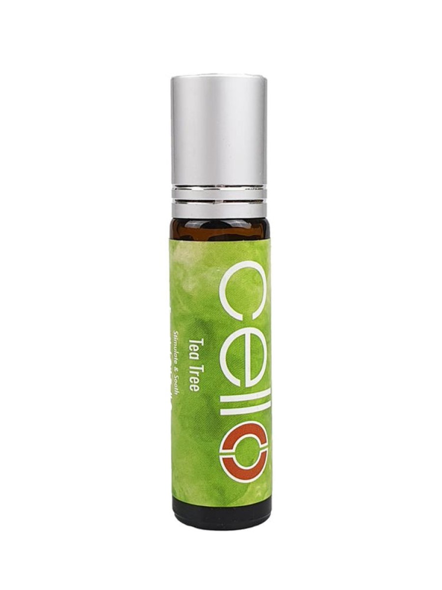 Home Fragrance Cello Roll-On Oils | Cello Essential Oil Roll On - Tea Tree