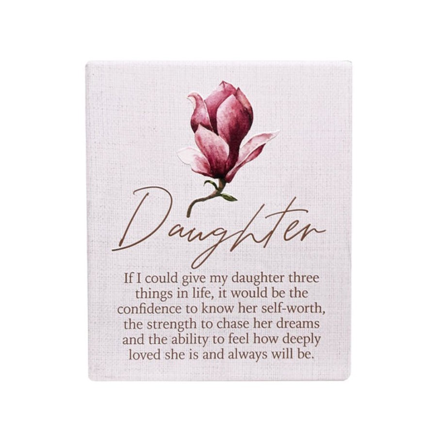 Homeware Splosh Plaques | Splosh Blossom Verse Daughter