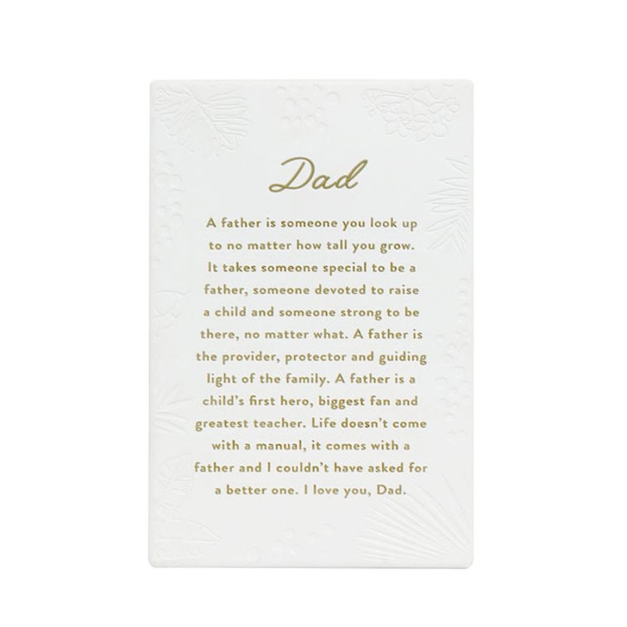 Homeware Splosh Plaques | Splosh Precious Quote Dad