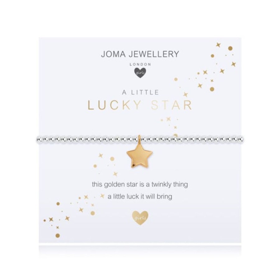 Jewellery & Accessories Joma Jewellery | Joma Jewellery Bracelet - Children'S A Little Lucky Star