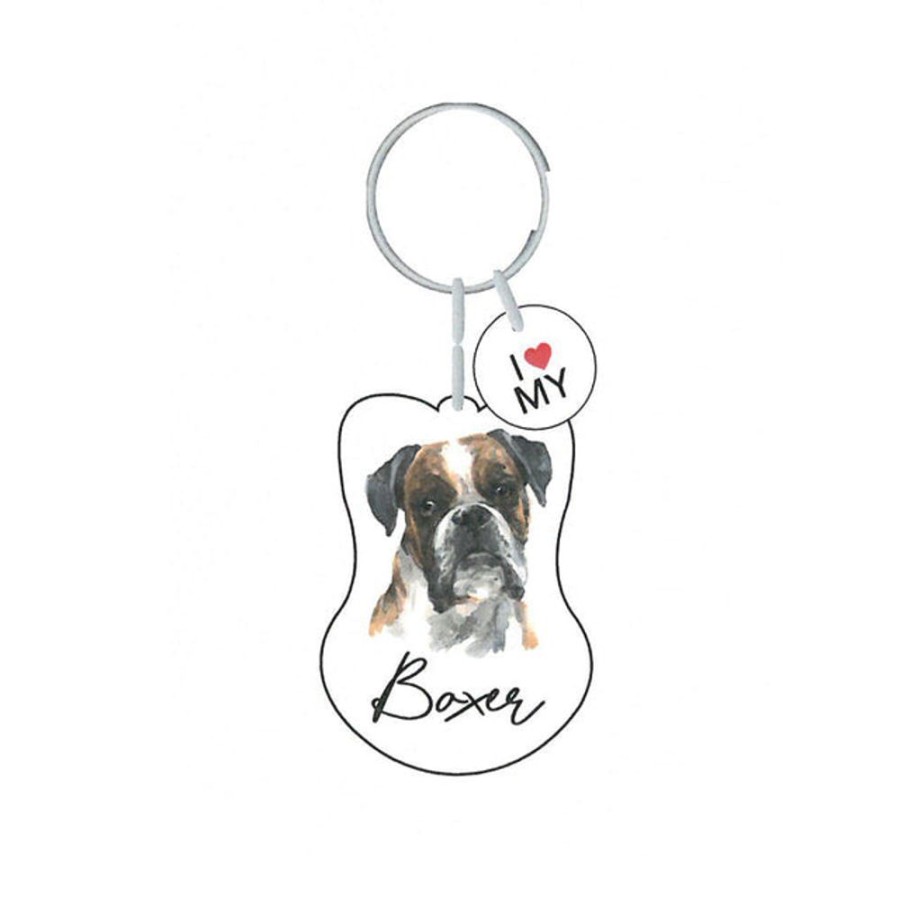 Jewellery & Accessories Splosh | Splosh Pet Keyring - Boxer