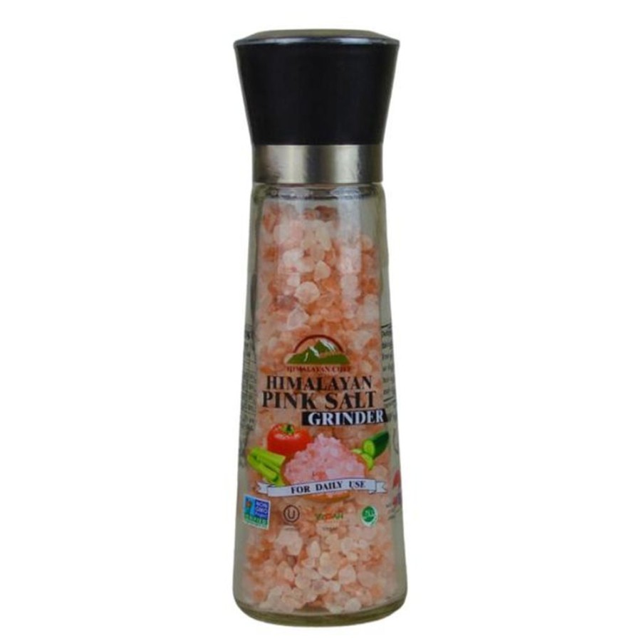 Homeware Collectables Himalayan Salt Lamps | Himalayan Pink Salt Grinder 13Oz