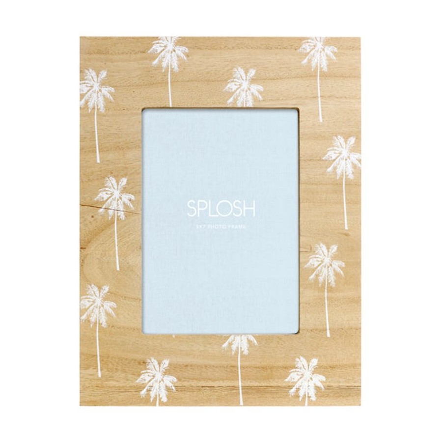 Homeware Splosh Frames | Splosh Tranquil Frame 5X7 - Wooden Palm