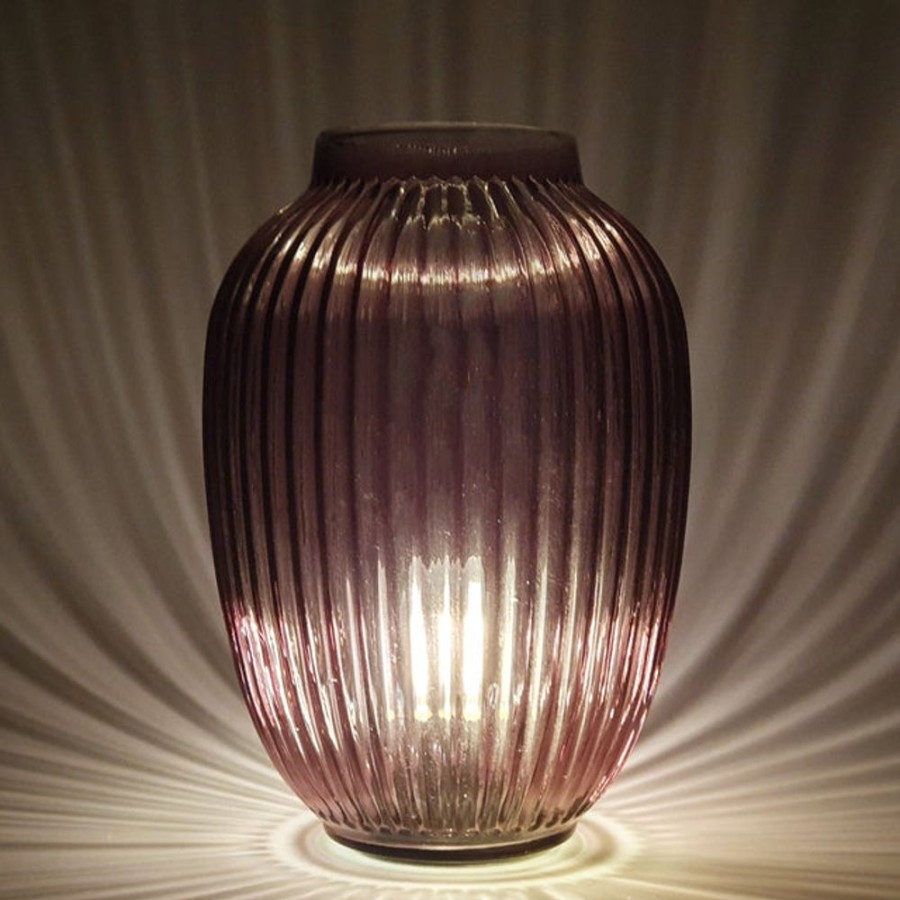 Homeware Cello Cello Lamps | Cello Classic Barrel Large Lamp - Purple