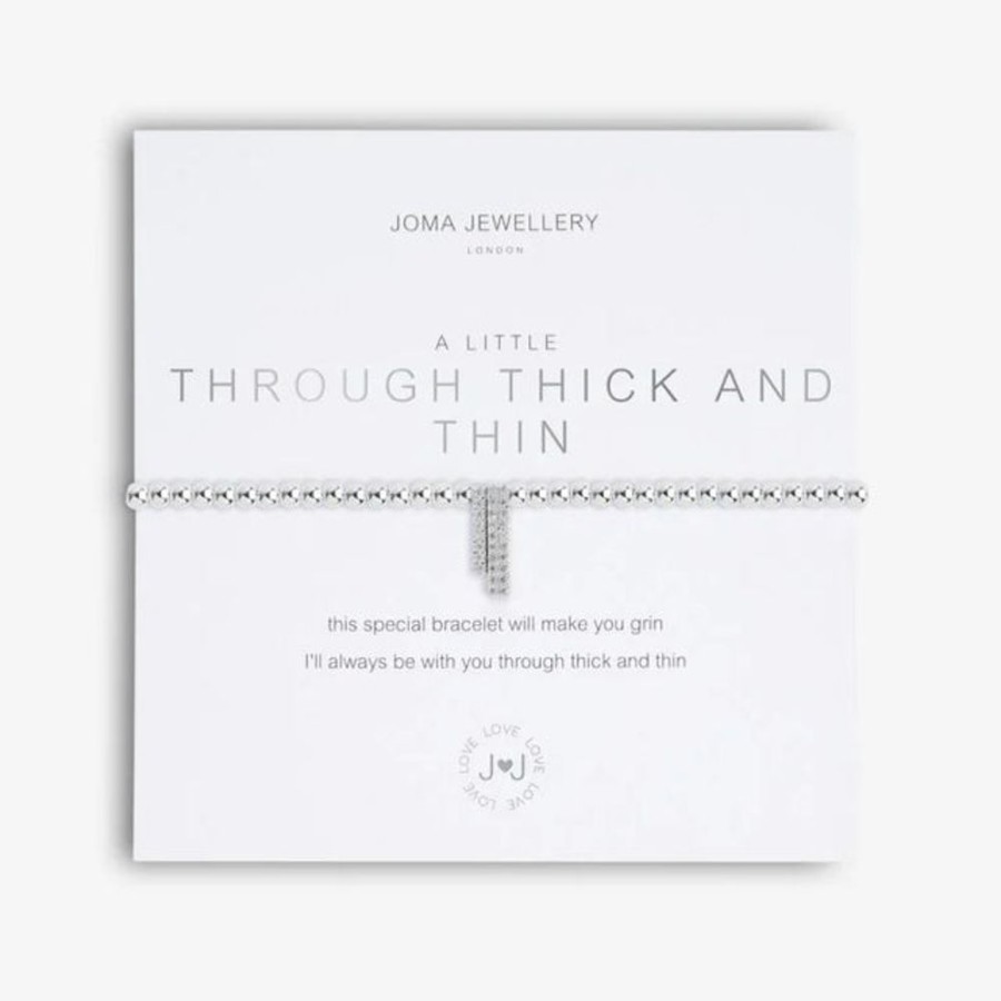 Jewellery & Accessories Joma Jewellery | Joma Jewellery Bracelet - A Little Through Thick And Thin