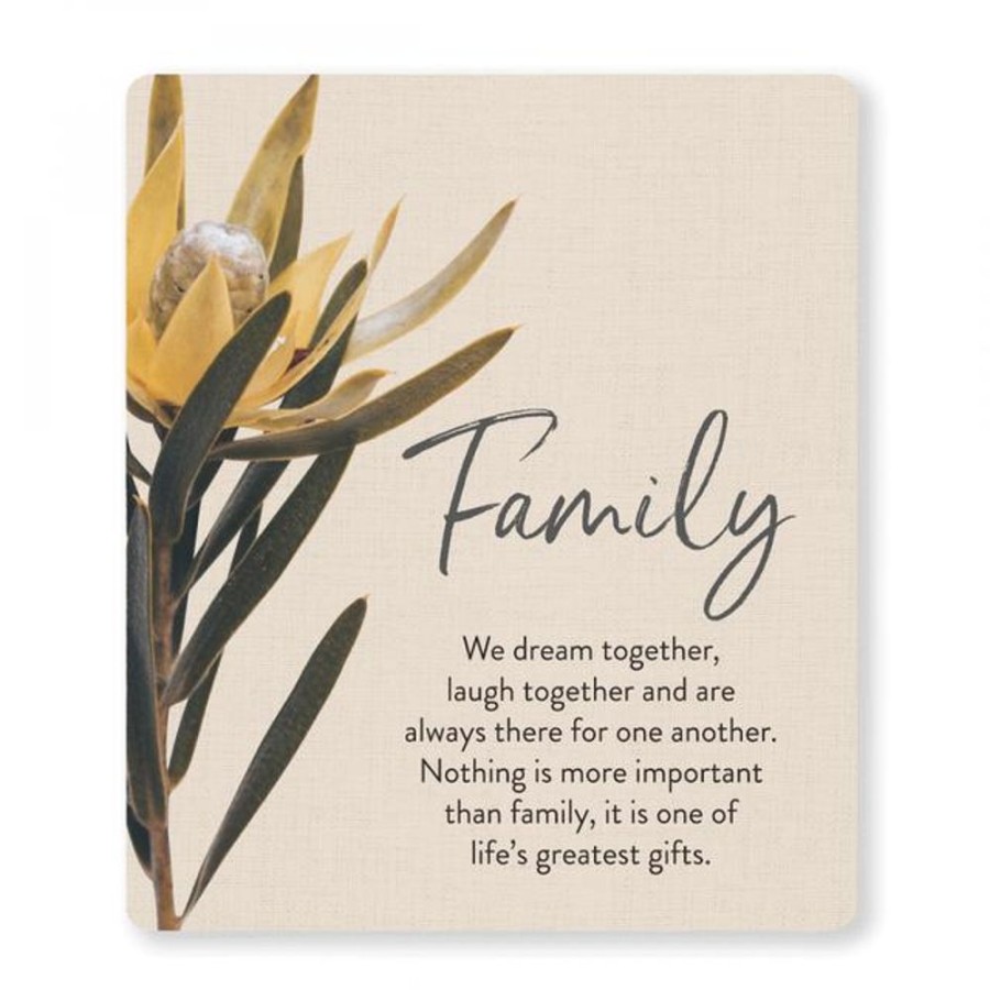 Homeware Splosh Plaques | Splosh Flourish Verse - Family