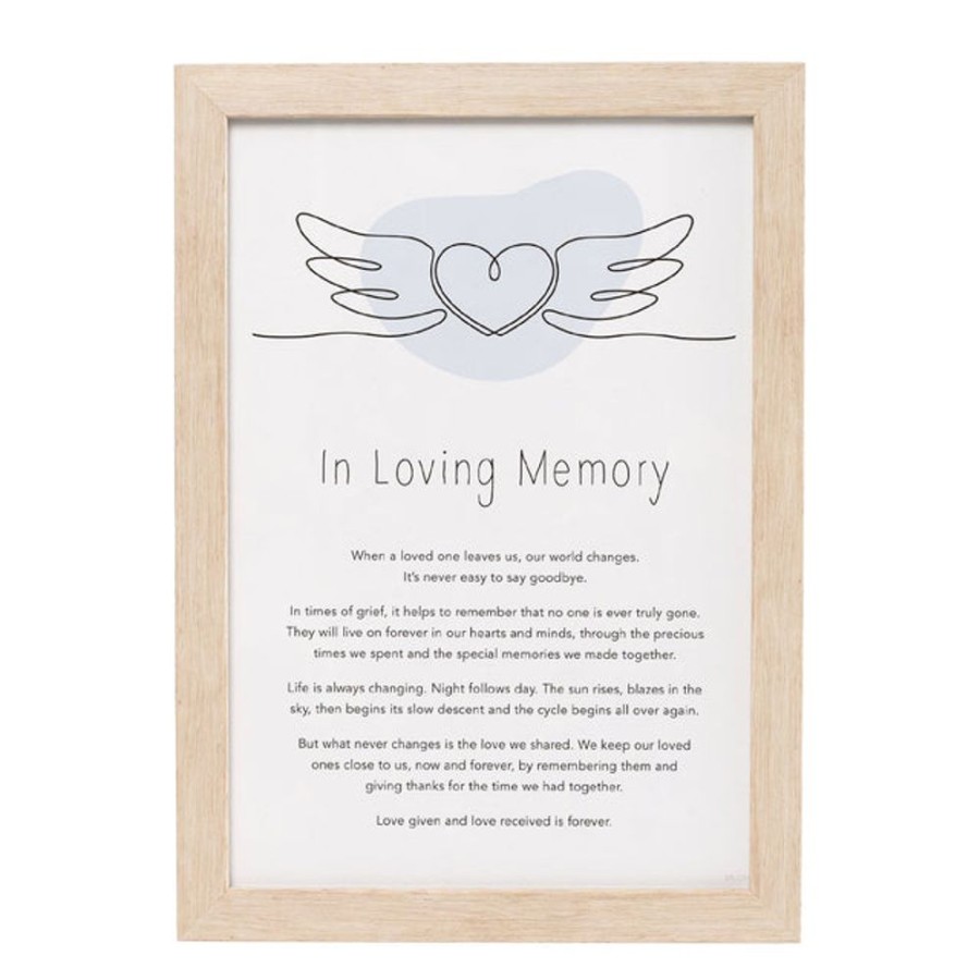 Homeware Splosh Frames | Splosh Gift Of Words - In Loving Memory