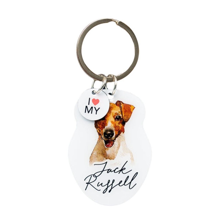 Jewellery & Accessories Splosh | Splosh Pet Keyring - Jack Russell