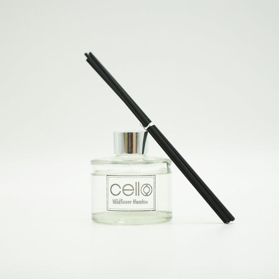 Home Fragrance Cello Reed Diffusers | Cello Fragrant Reed Diffuser - Wildflower Meadow