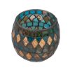 Home Fragrance Cello Tealight Holder | Cello Tealight Holder - Golden Trellis