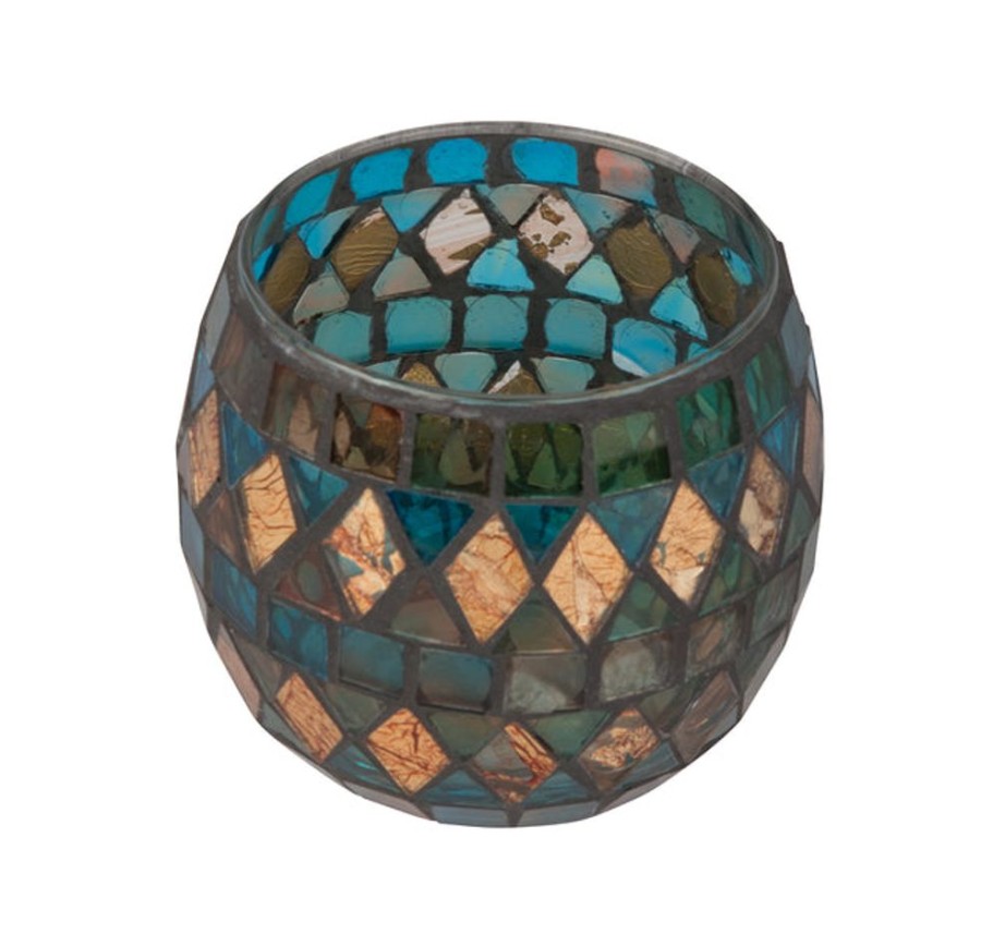 Home Fragrance Cello Tealight Holder | Cello Tealight Holder - Golden Trellis