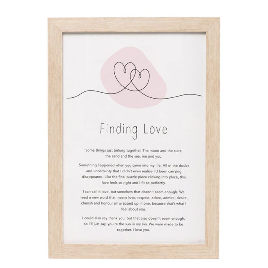 Homeware Splosh Frames | Splosh Gift Of Words - Love