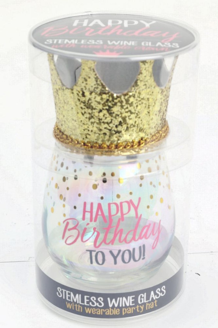 Homeware Splosh Glassware | Splosh Celebration Glass - Happy Birthday