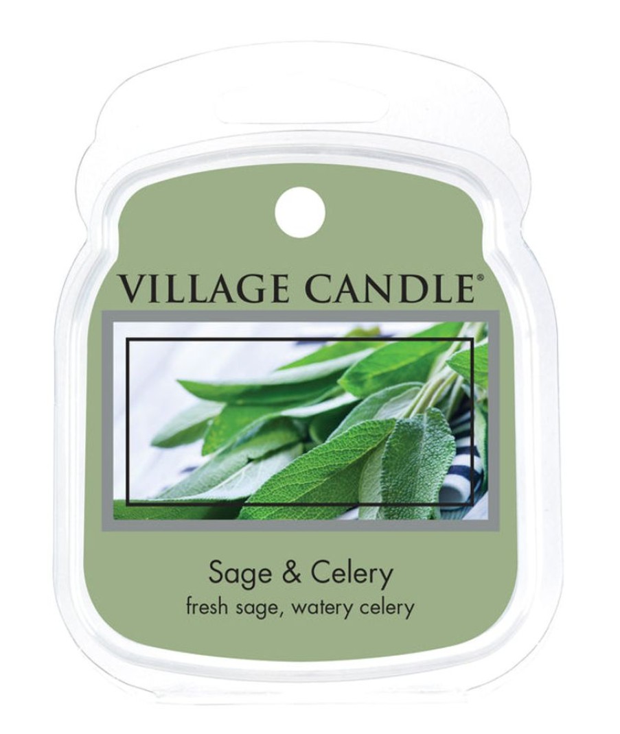 Home Fragrance Village Candle Wax Melts | Village Candle Wax Melt - Sage & Celery