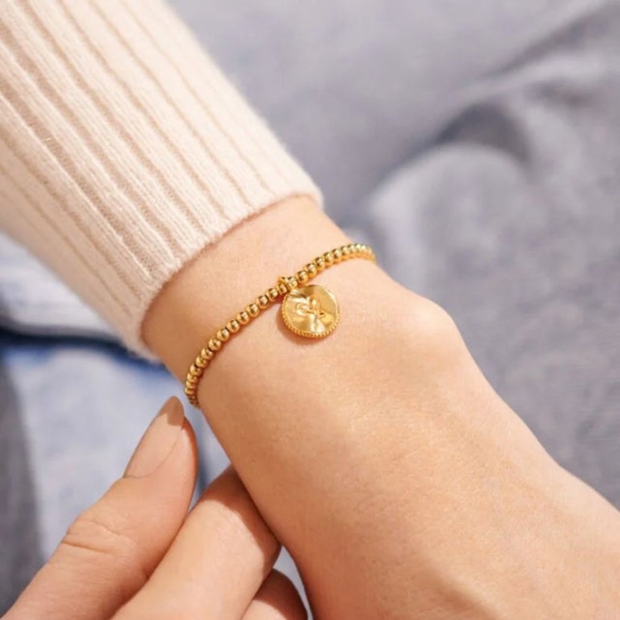 Jewellery & Accessories Joma Jewellery | Joma Jewellery - Gold A Little Best Auntie Bracelet