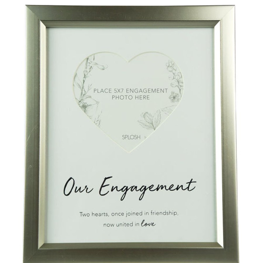 Homeware Splosh Frames | Splosh Engagement - Heart 5X7 Frame