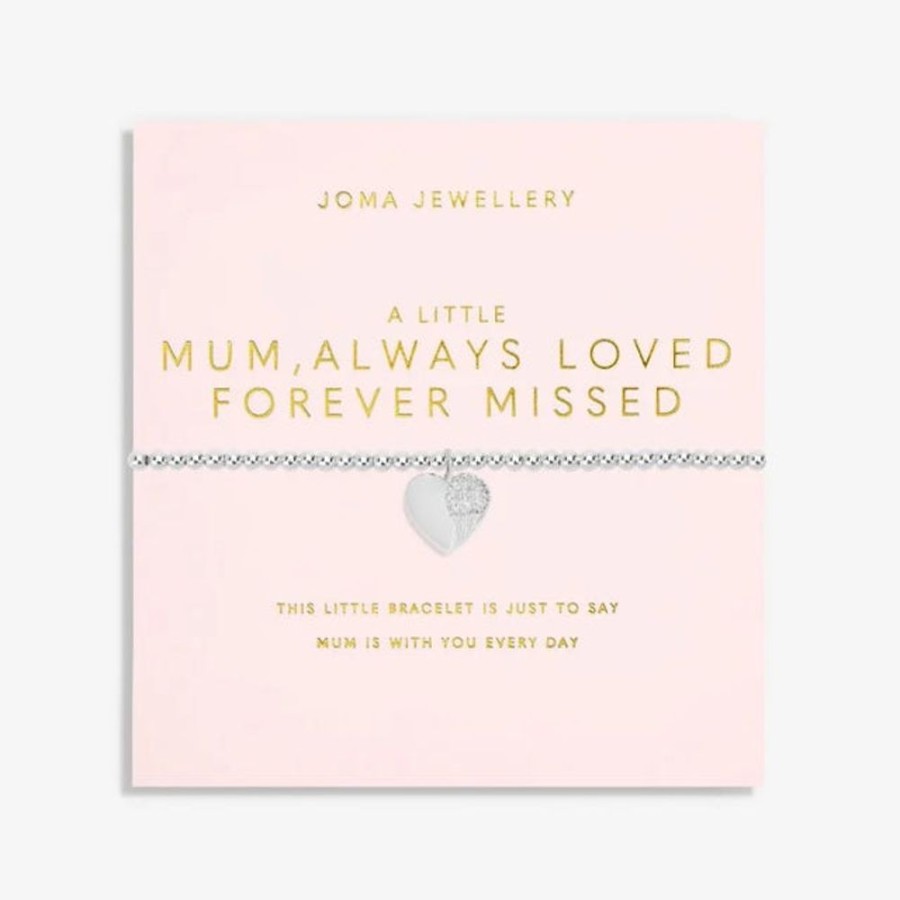 Jewellery & Accessories Joma Jewellery | Joma Jewellery Bracelet - Mum Always Loved Forever Missed