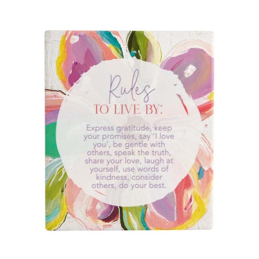 Homeware Splosh Plaques | Splosh - Talulah Rules Verse