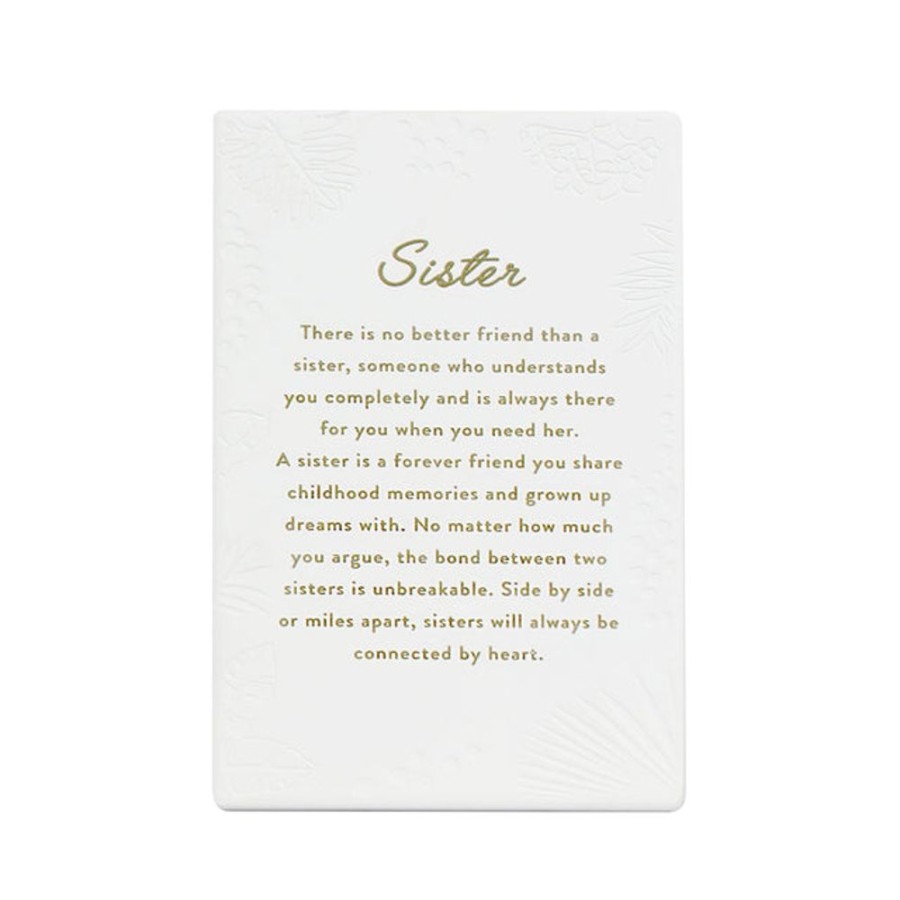 Homeware Splosh Plaques | Splosh Precious Quote Sister