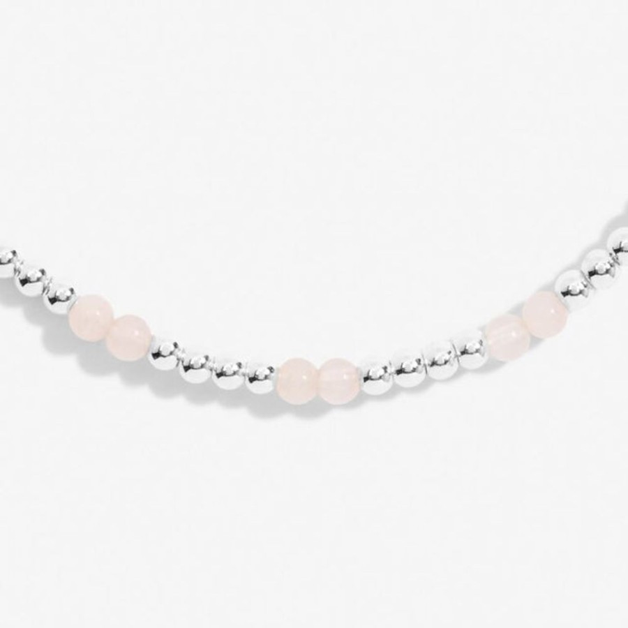 Jewellery & Accessories Joma Jewellery | Joma Jewellery Anklet - Rose Quartz