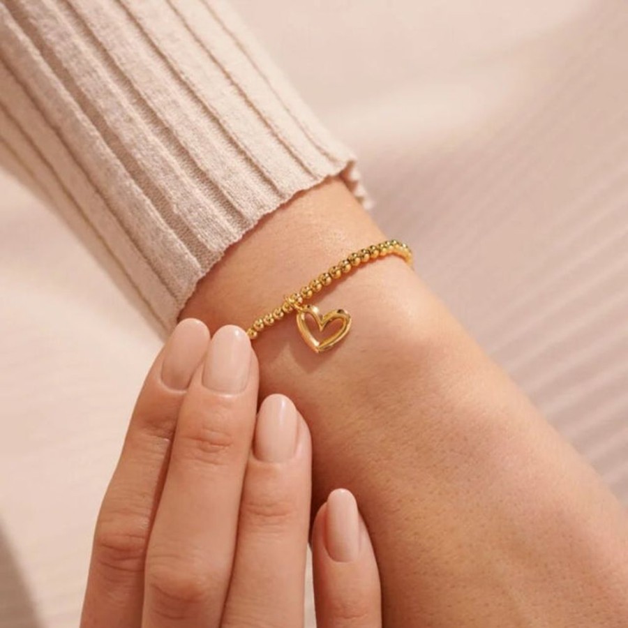 Jewellery & Accessories Joma Jewellery | Joma Jewellery - Gold A Little Birthday Girl Bracelet