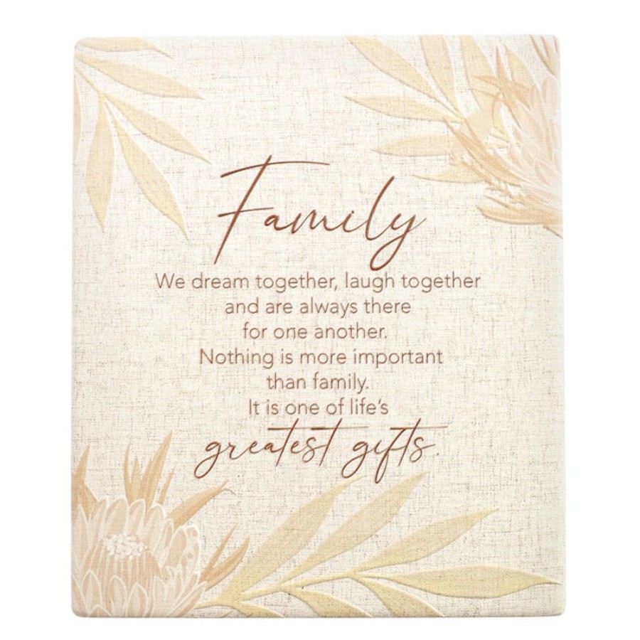 Homeware Splosh Plaques | Splosh - Botanica Family Verse