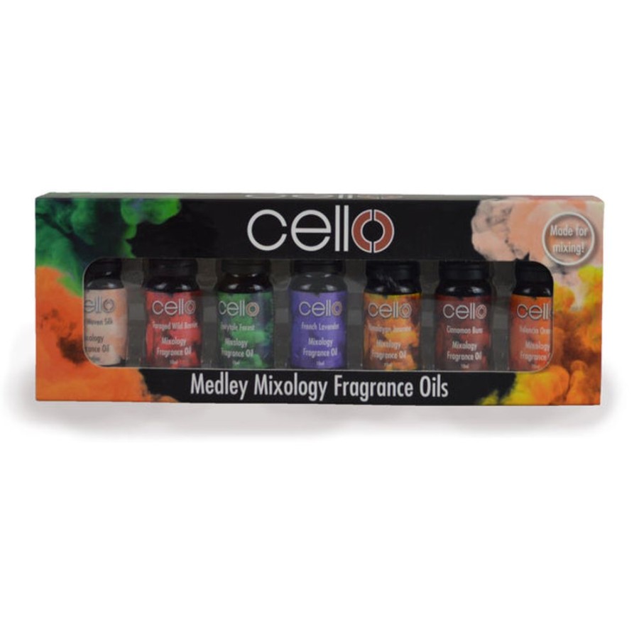 Home Fragrance Cello Mixology Fragrance Oils | Cello Mixology Fragrance Oil Set - Medley