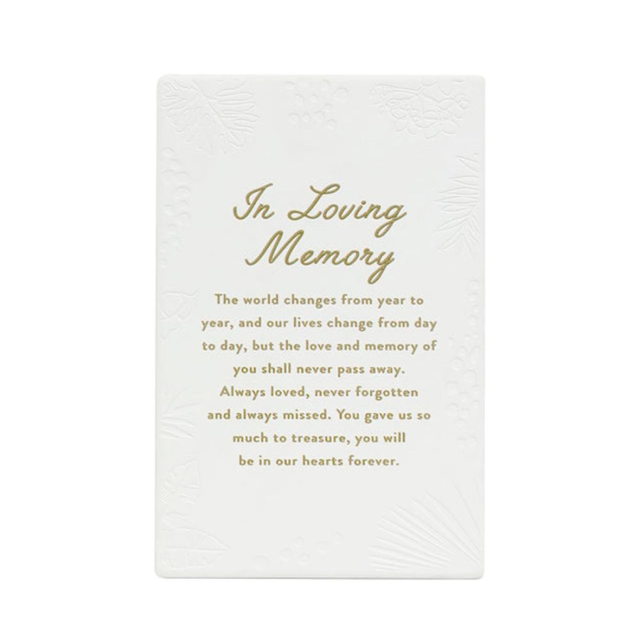 Homeware Splosh Plaques | Splosh Precious Quote In Loving Memory