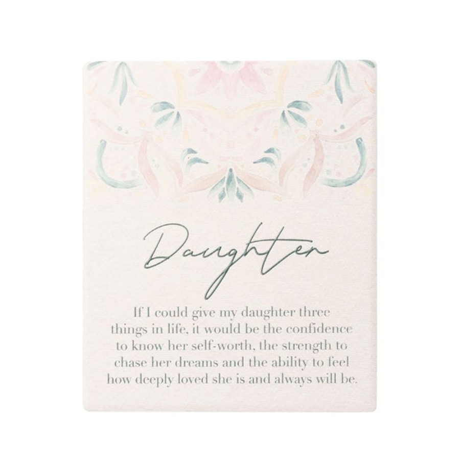 Homeware Splosh Plaques | Splosh Modern Oasis Daughter Verse