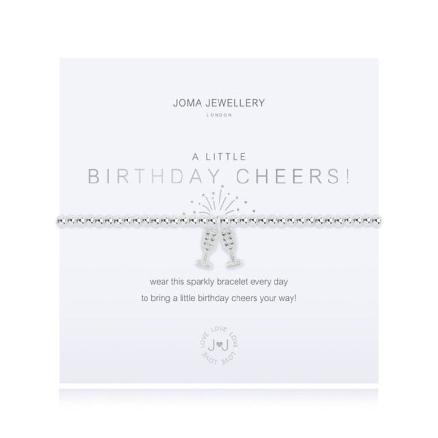 Jewellery & Accessories Joma Jewellery | Joma Jewellery Bracelet - A Little Birthday Cheers