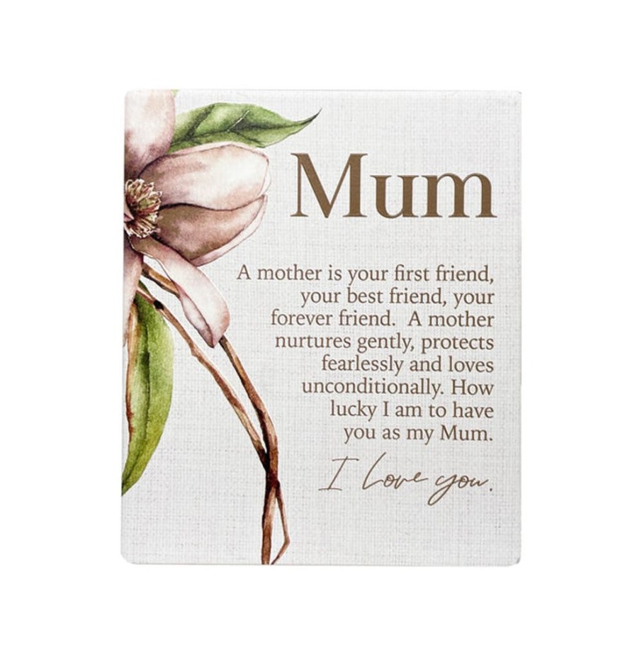 Homeware Splosh Plaques | Splosh Blossom Verse Mum