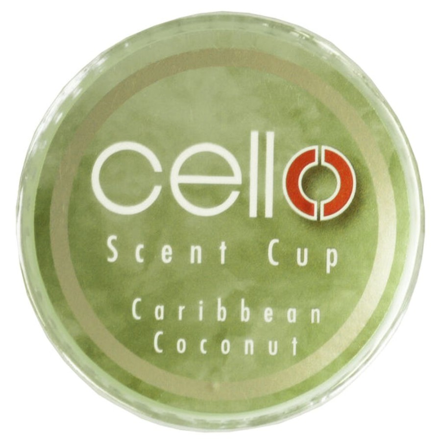 Home Fragrance Cello Scent Cups | Cello Scent Cup - Caribbean Coconut